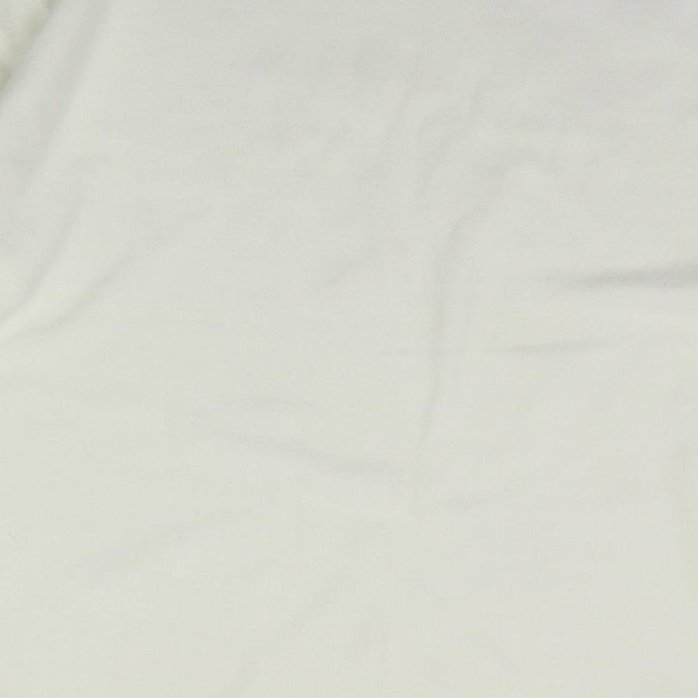 Chickadee Womens White Pullover Jumper Size XL