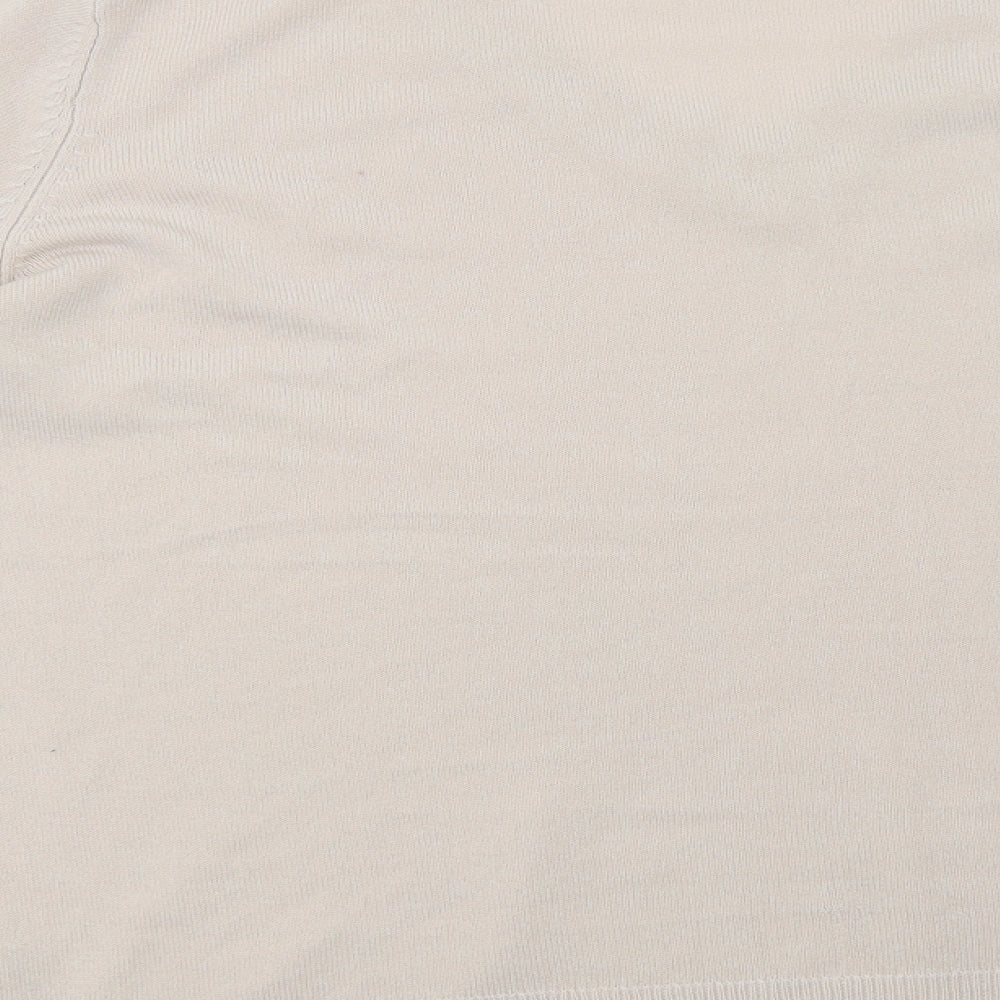 Sainsburys Womens Beige Pullover Sweatshirt Size 18