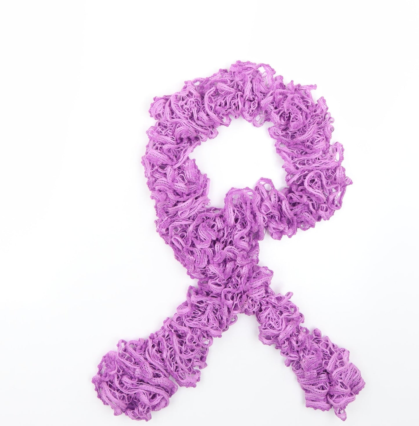 Preworn Womens Purple Scarf
