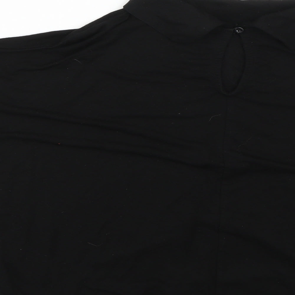 River Island Girls Black Basic Blouse Size 11-12 Years