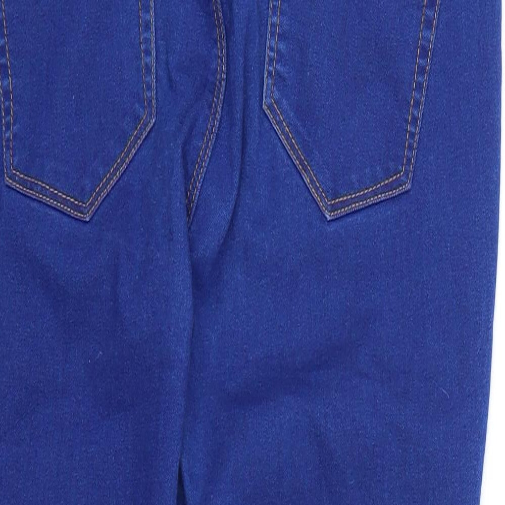 Denim & Co. Womens Blue Jegging Jeans Size 12 L28 in