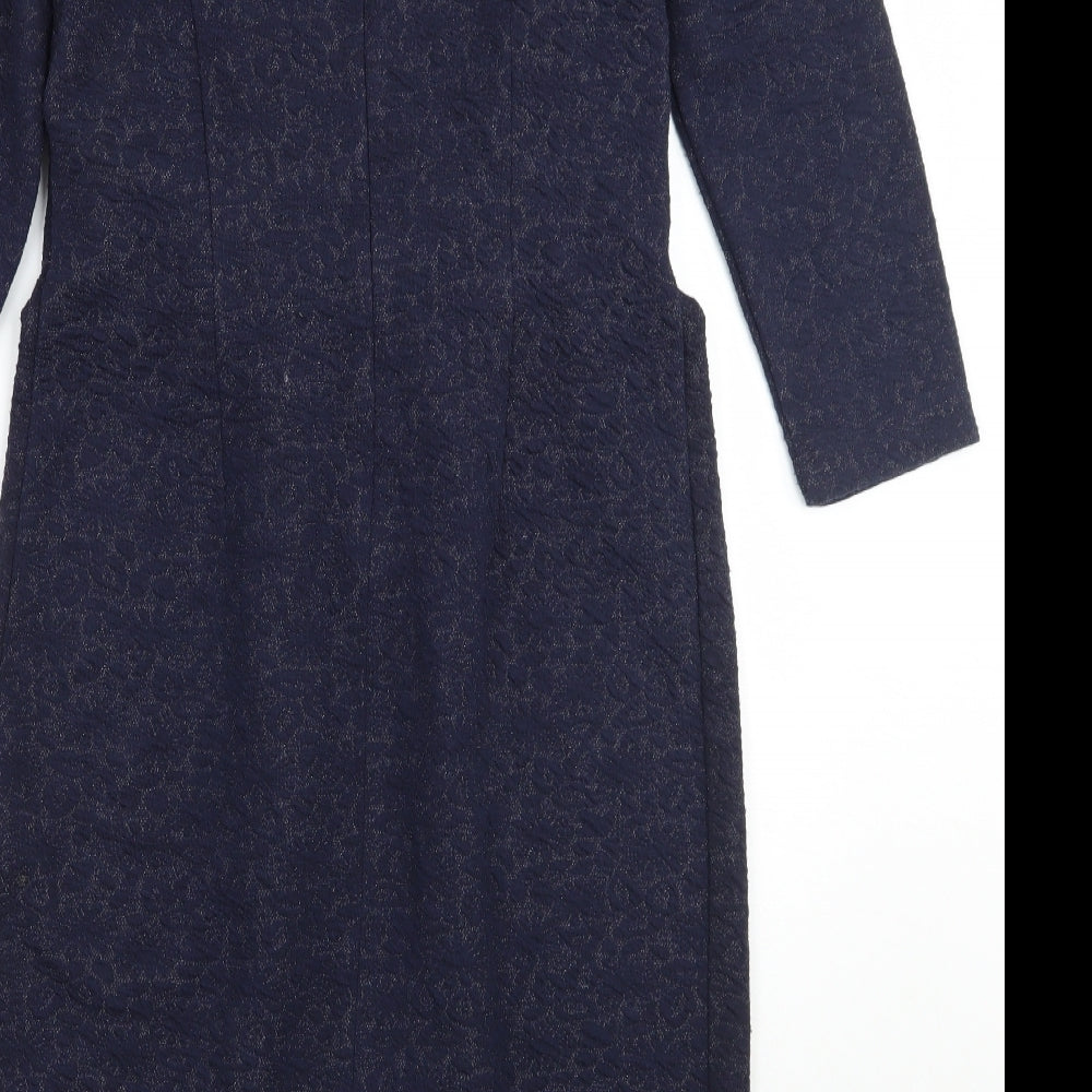 Dickens & jones Womens Blue A-Line Size 10
