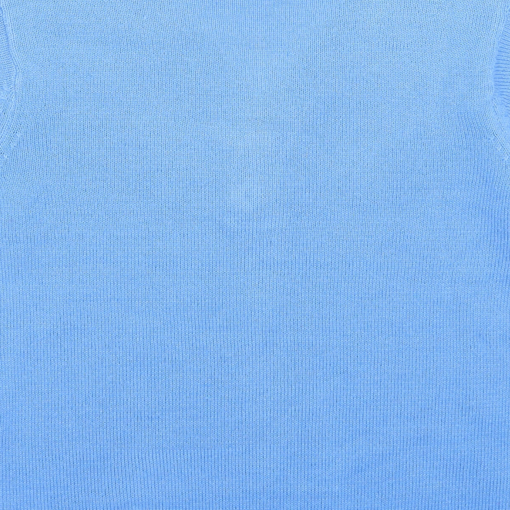 Damart Womens Blue Basic T-Shirt Size 14