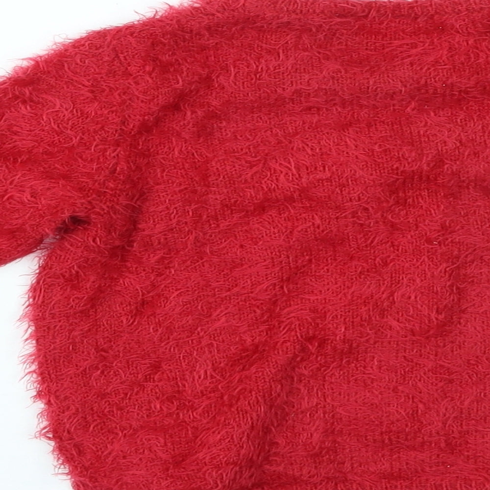 Lupilu Girls Red Pullover Jumper Size 2-3 Years
