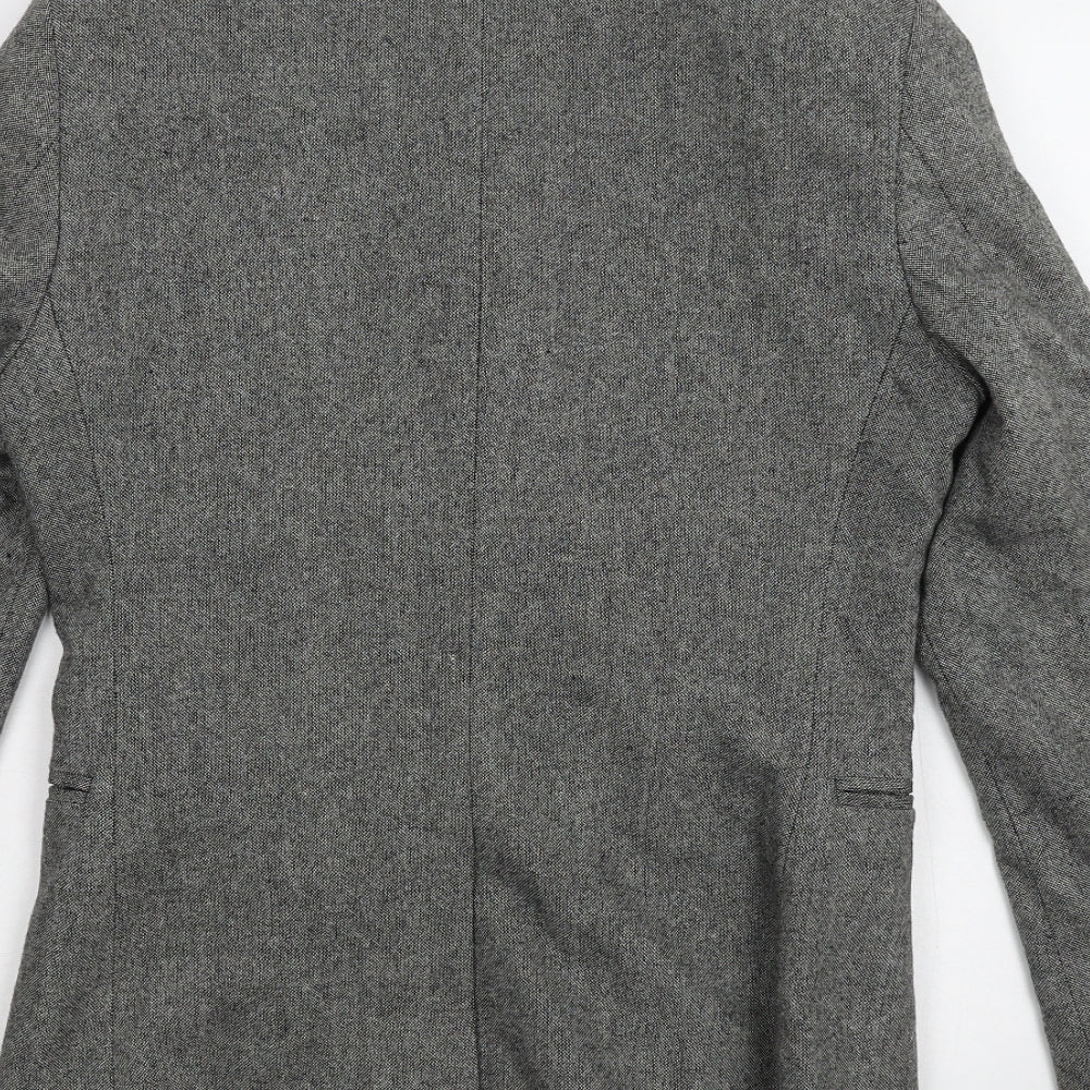 H&M Womens Grey Jacket Size 16