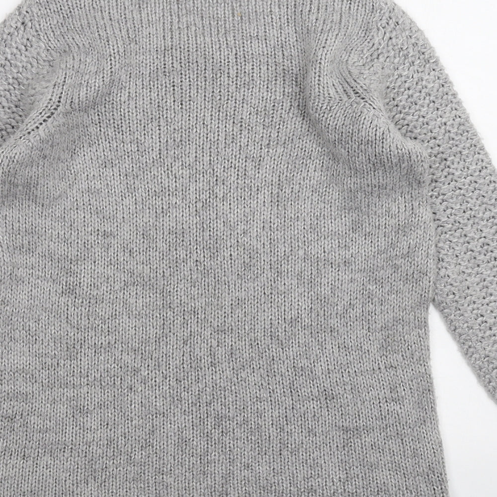 BHS Womens Grey Pullover Jumper Size 8