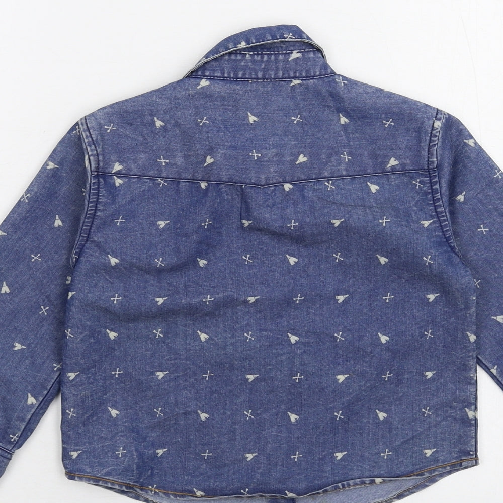 Marks & Spencer Girls Blue Jacket Size 2-3 Years