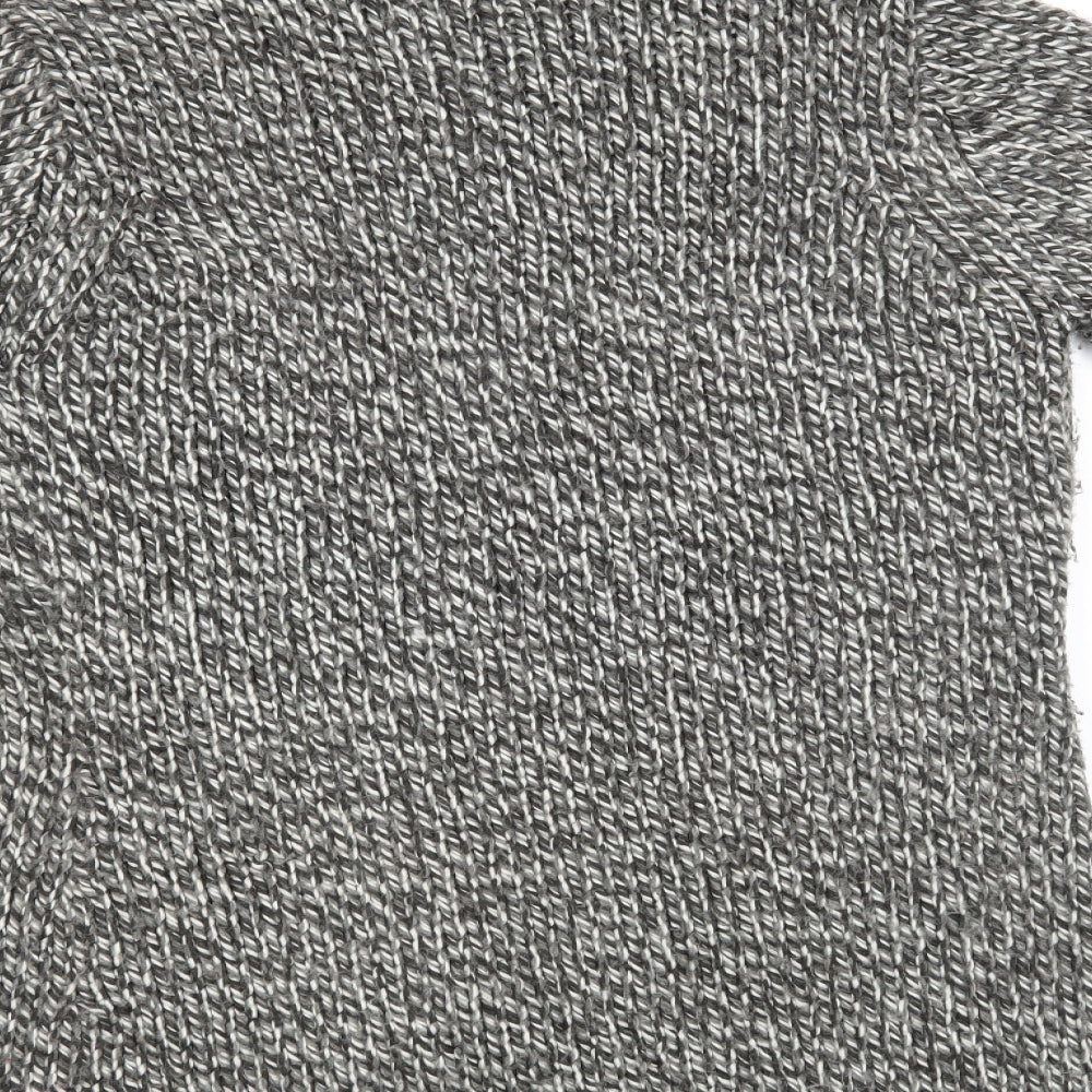 Marks & Spencer Womens Grey Cape Jumper Size 12