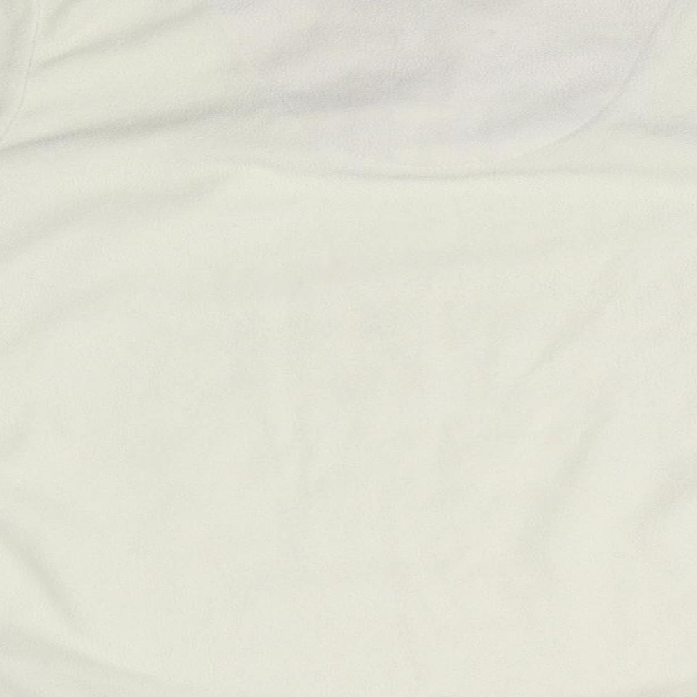 Primark Womens White Solid Top Pyjama Top Size 10
