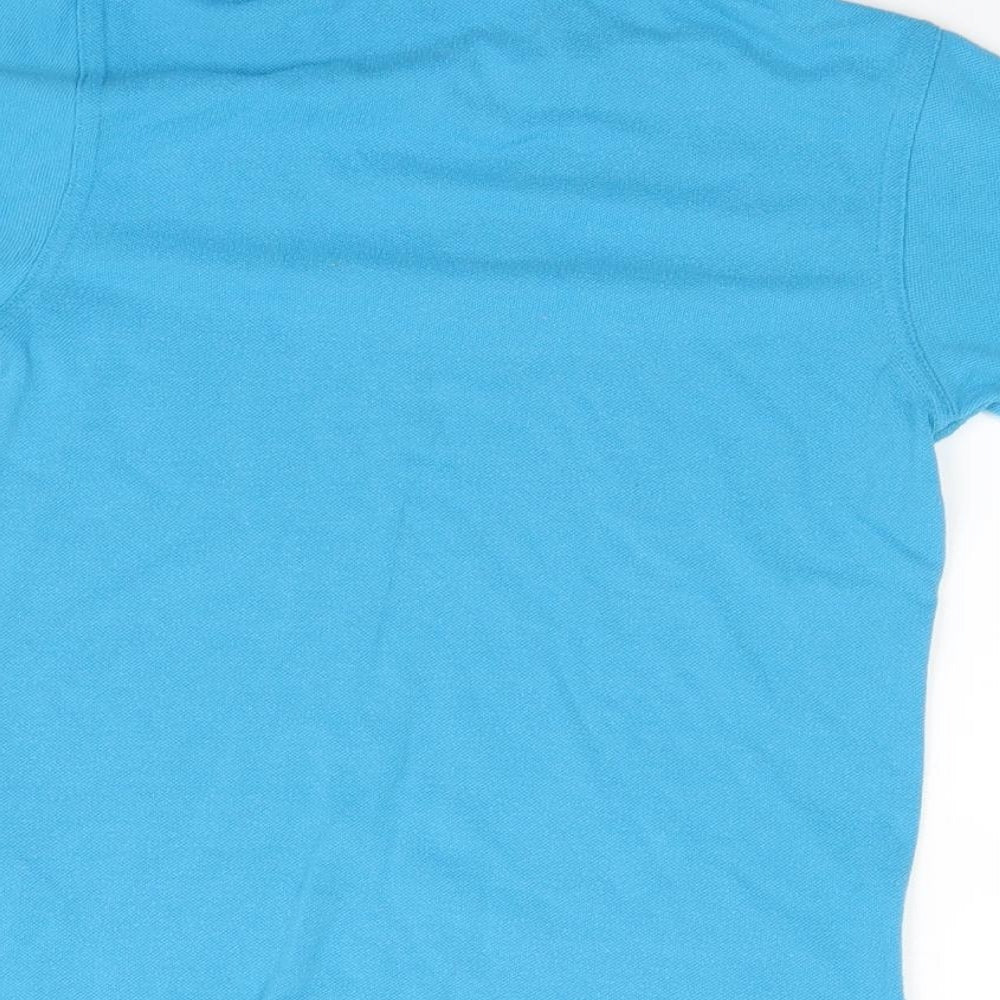 Preworn Boys Blue Basic Polo Size 5 Years