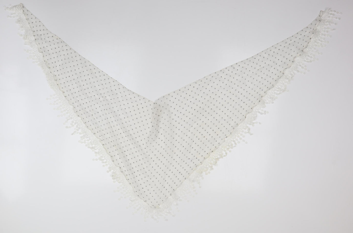 pre Womens Clear Polka Dot Shawl/Wrap