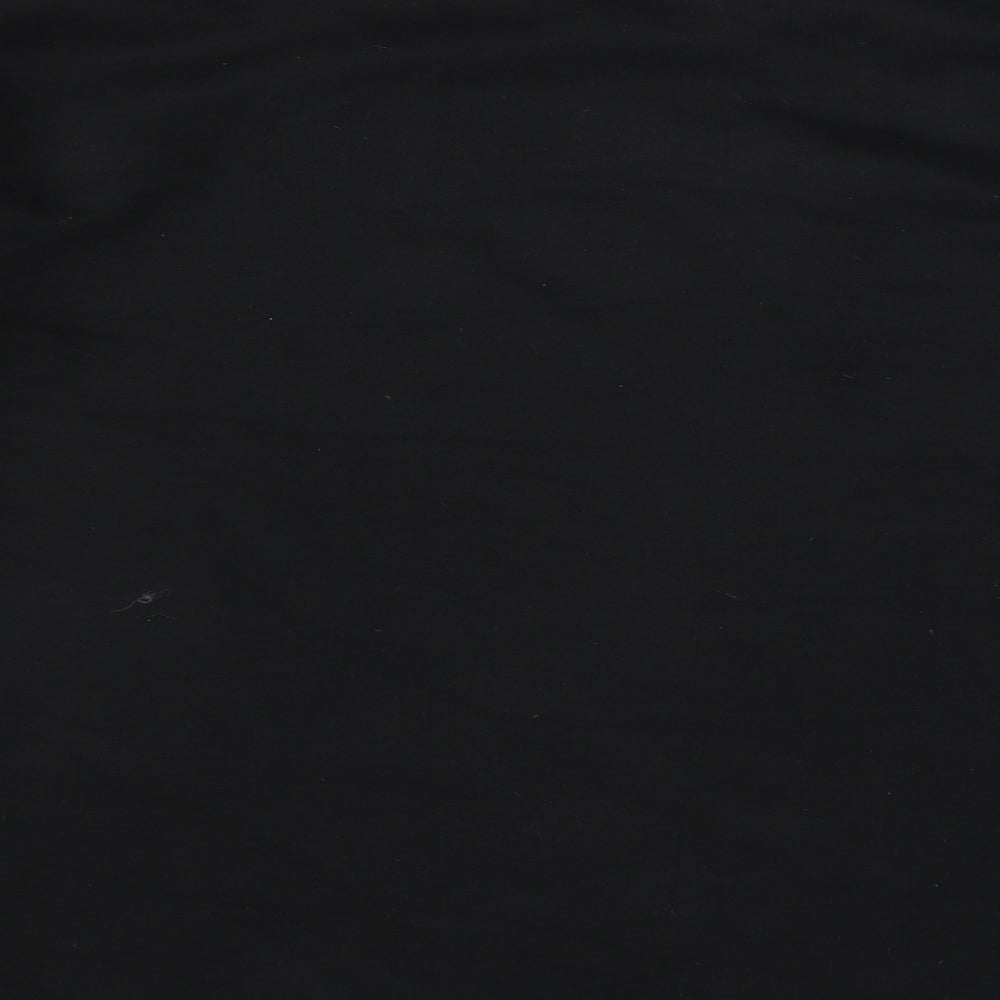 Martha & Bea Womens Black Pullover Sweatshirt One Size
