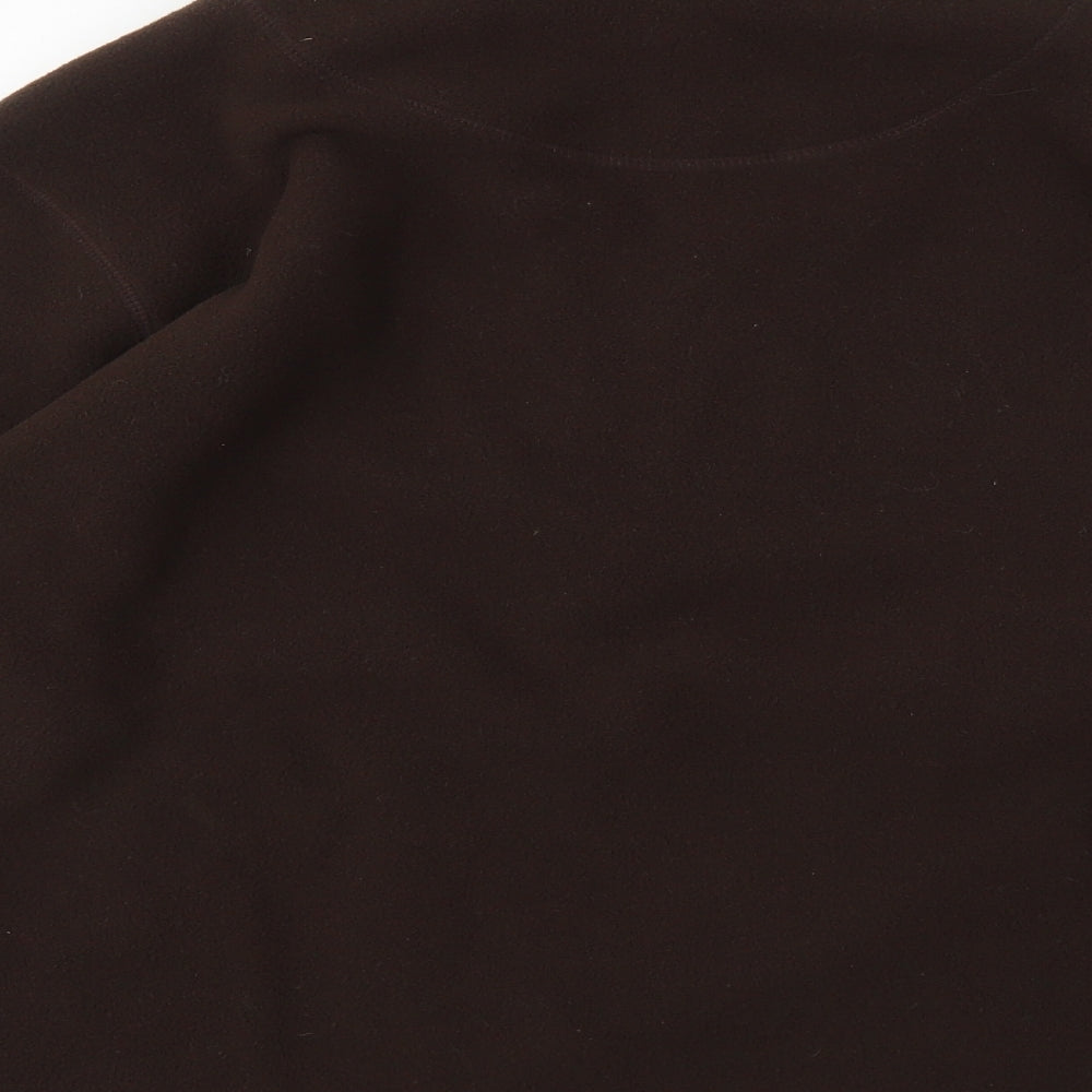 Suzanne Grae Womens Brown Pullover Sweatshirt Size M