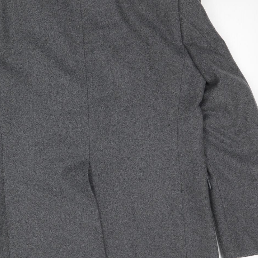 Bricks Mens Grey Jacket Suit Jacket Size 38