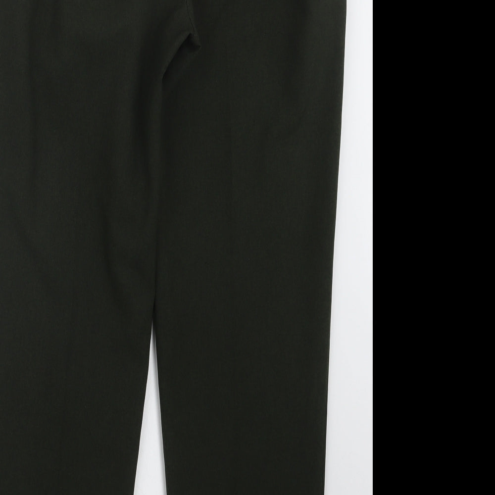 Classics Womens Green Trousers Size 12 L26 in