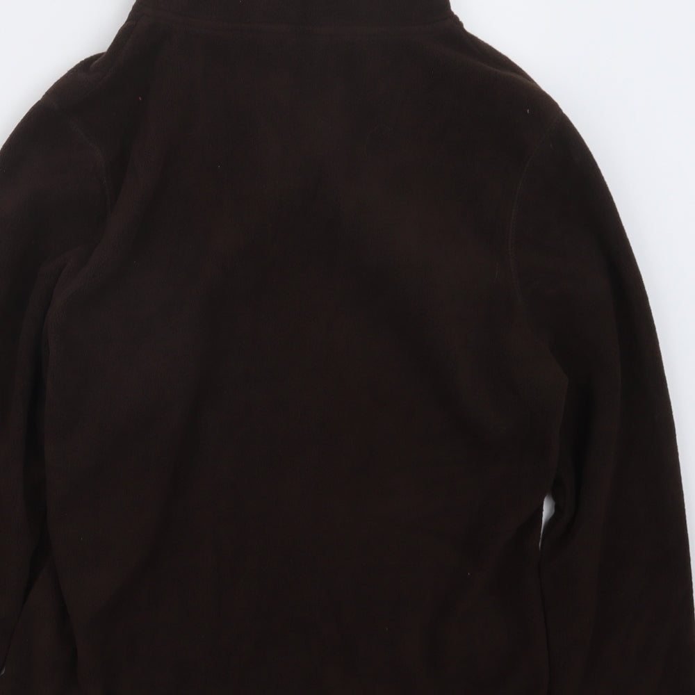 M&Co Womens Brown Pullover Sweatshirt Size M