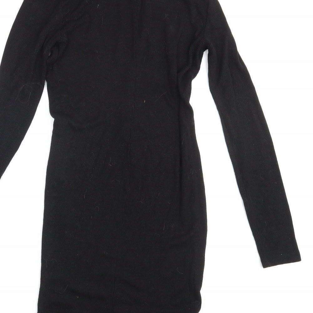 Catherine Malandrino Womens Black Fit & Flare Size S