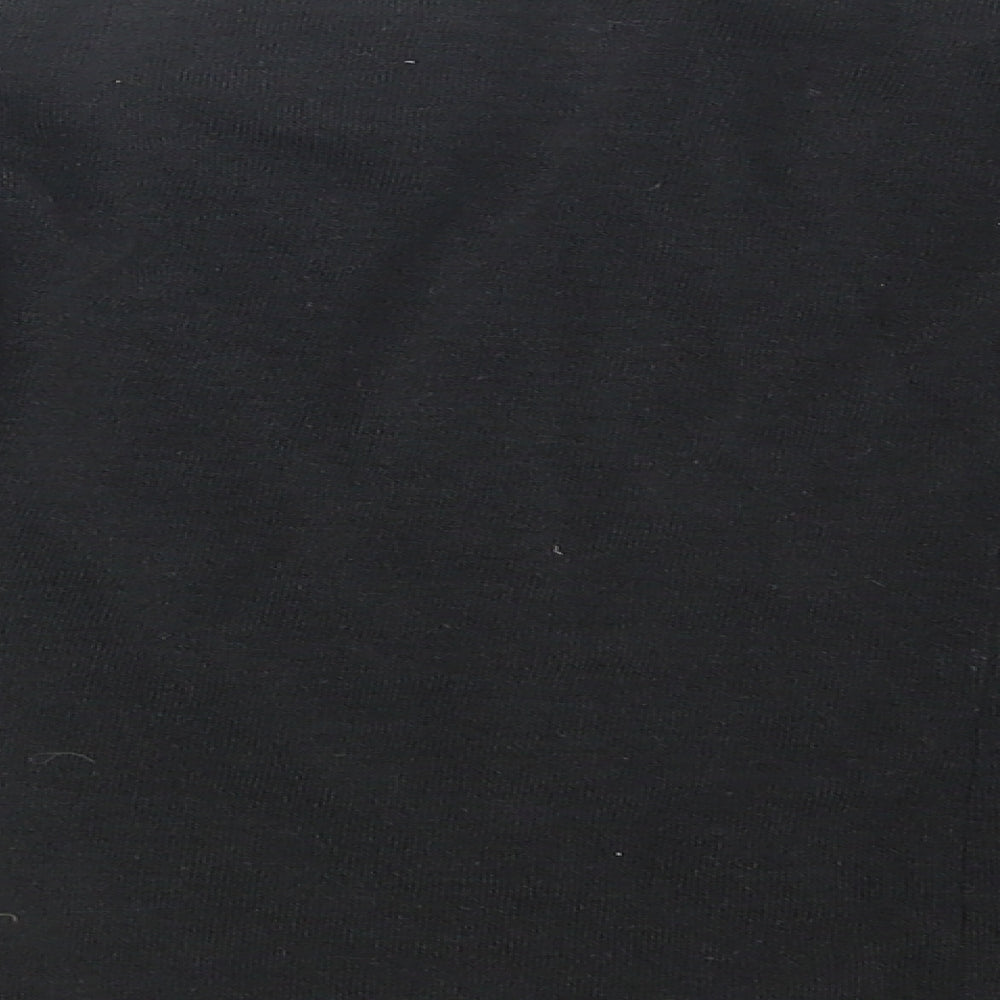 River Island Girls Black Pullover Sweatshirt Size 11-12 Years