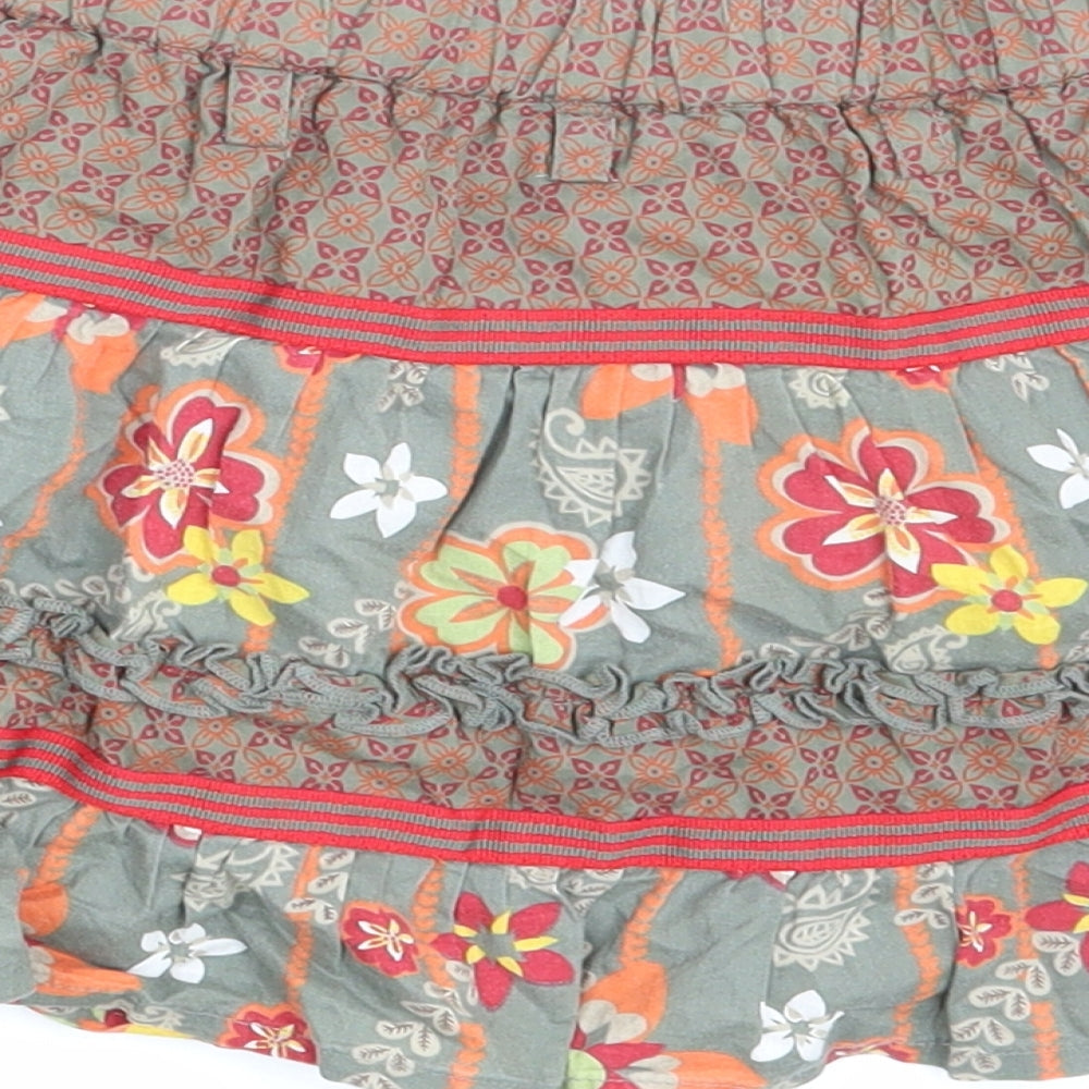 Fransa Girls Multicoloured Flecked A-Line Skirt Size 24 Months - Waist 18in
