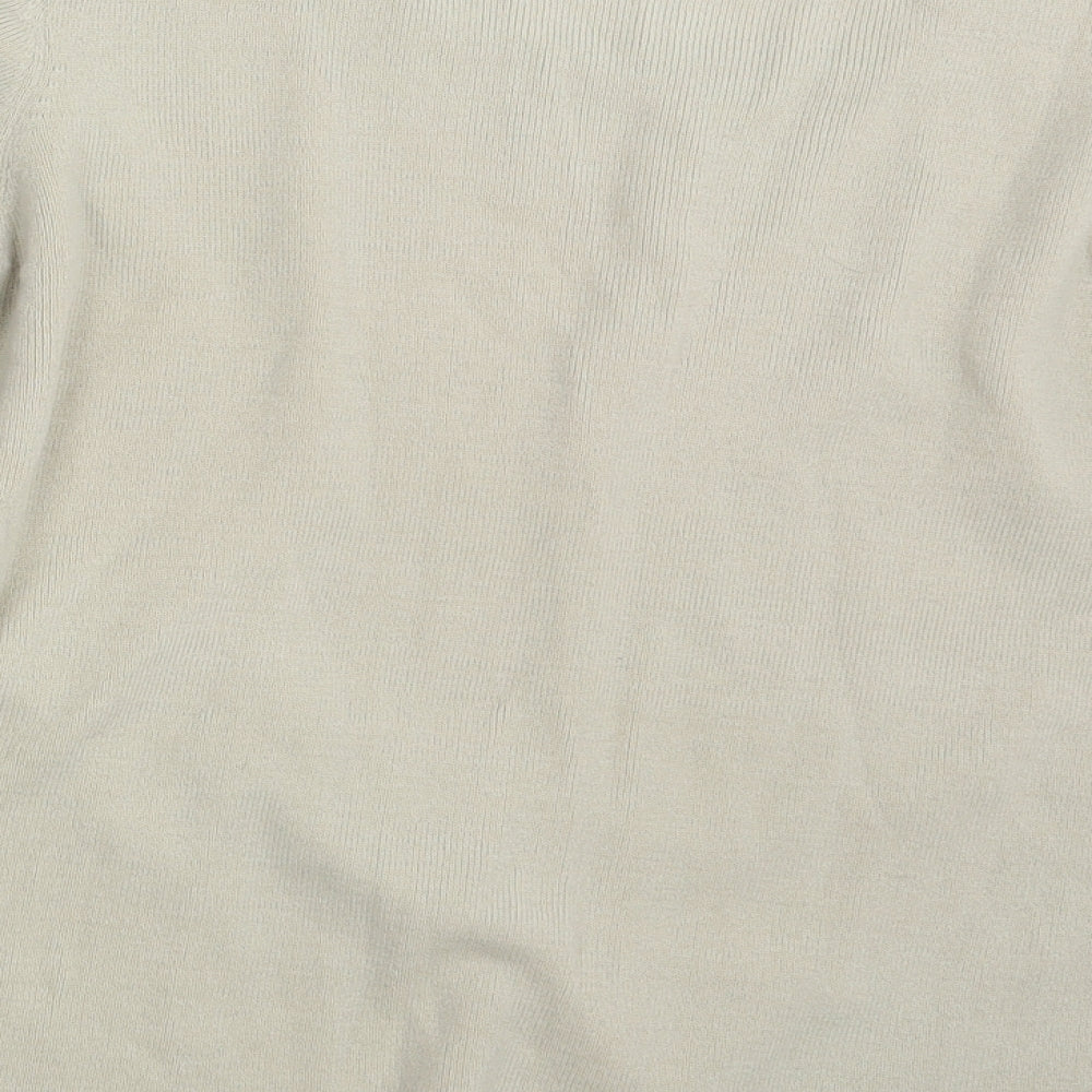 Berkertex Womens Beige Pullover Sweatshirt Size 14