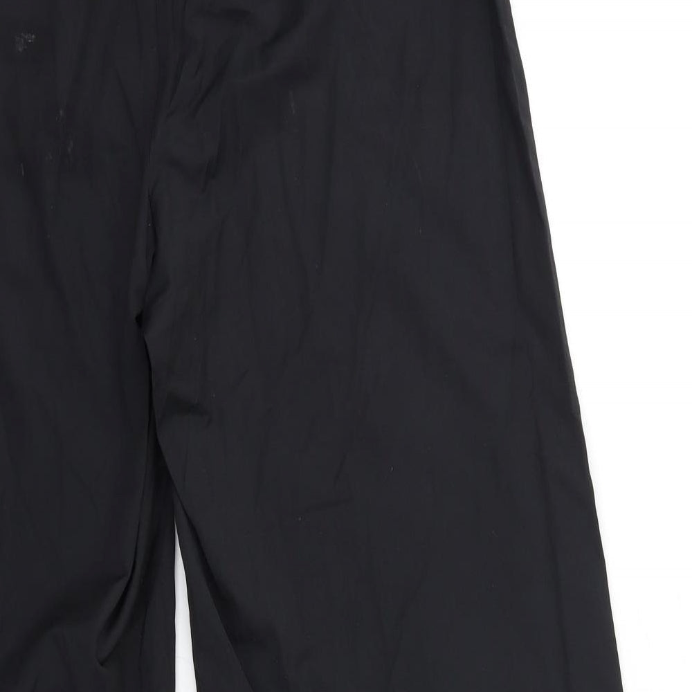 EVELIN BRANDT Womens Black Trousers Size 14 L27 in