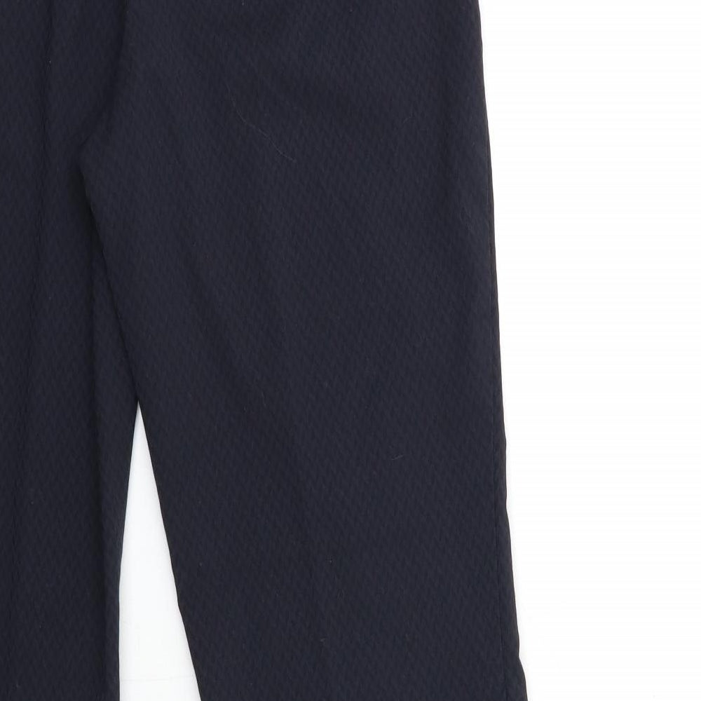 Papaya Womens Blue Trousers Size 12 L31 in