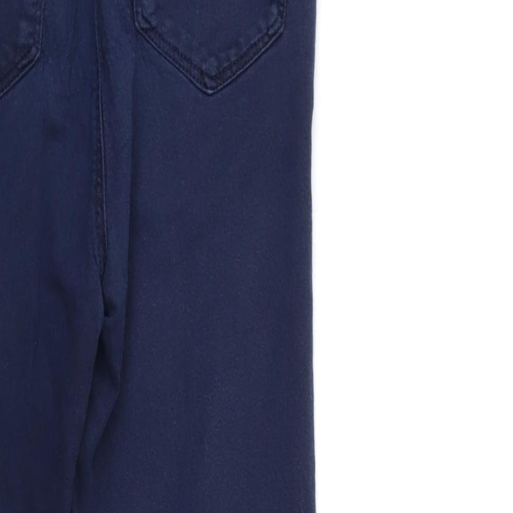 Preworn Womens Blue Denim Skinny Jeans Size 36 in L30 in