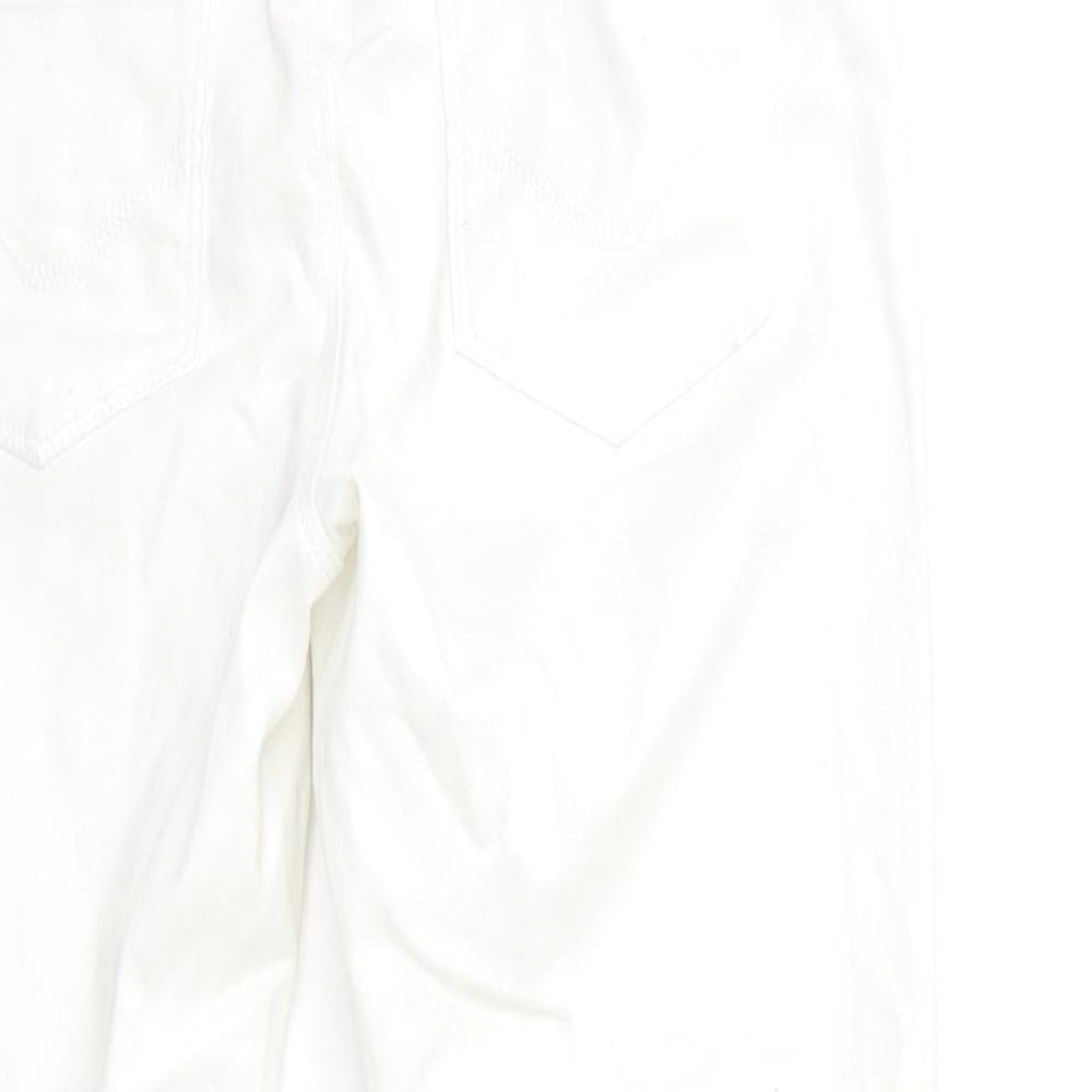 My Style Womens White Denim Jegging Jeans Size 26 in L25 in