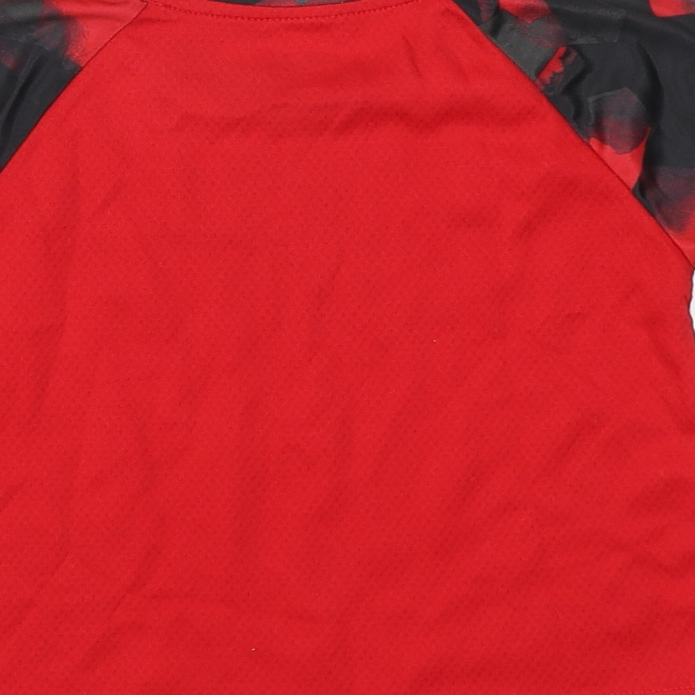 Athletic Works Boys Red Basic T-Shirt Size 2 Years