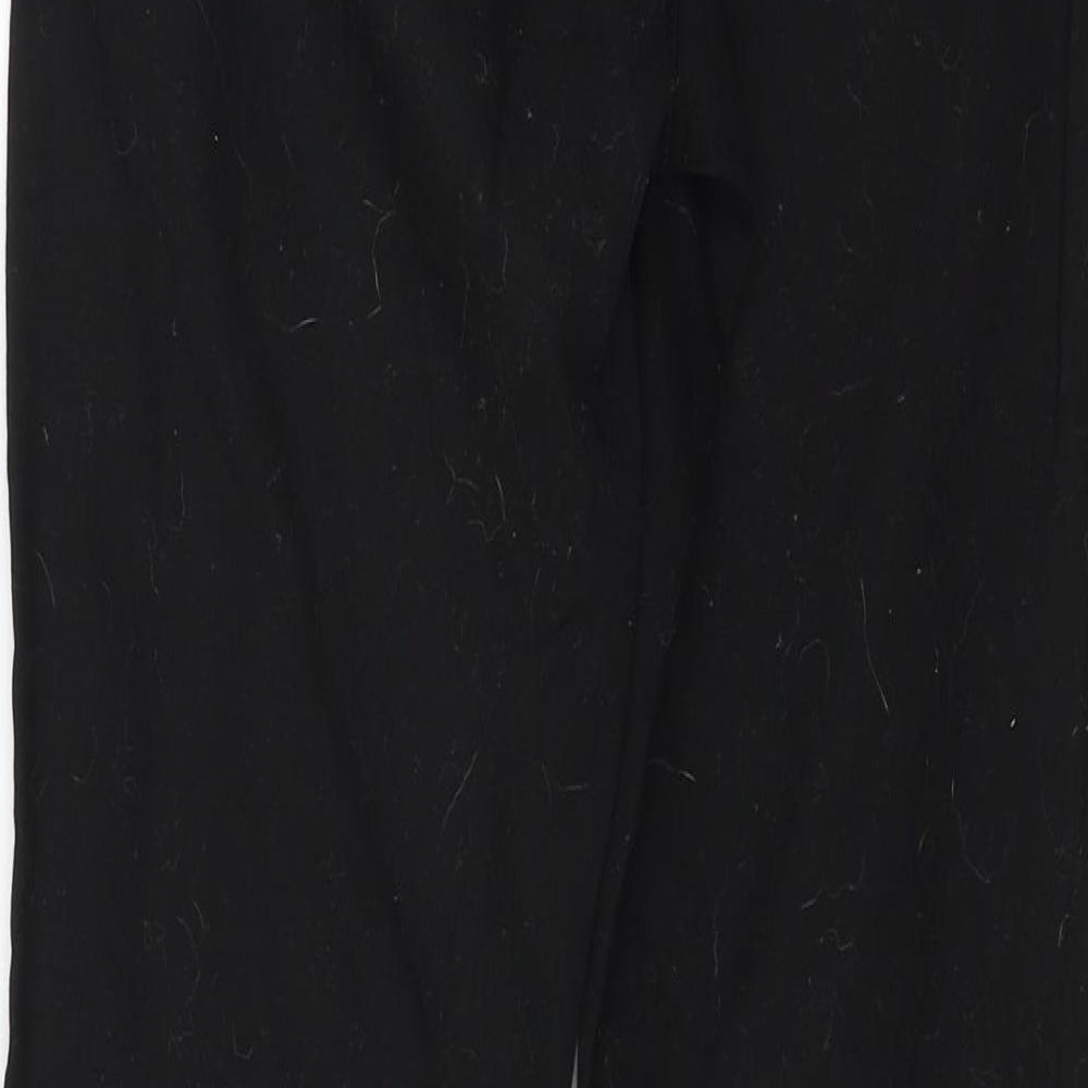 Denim & Co. Womens Black Denim Jegging Jeans Size 8 L28 in