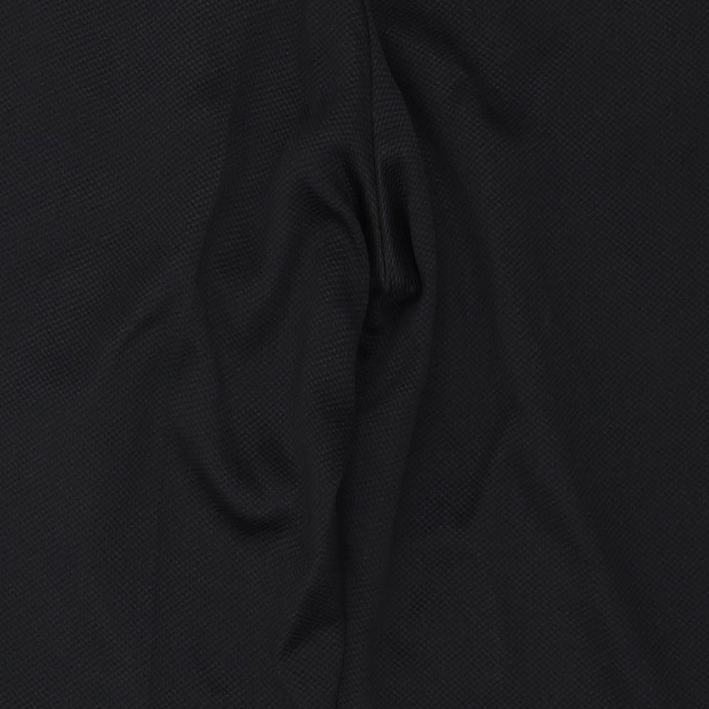 Preworn Womens Black Trousers Size 12 L25 in