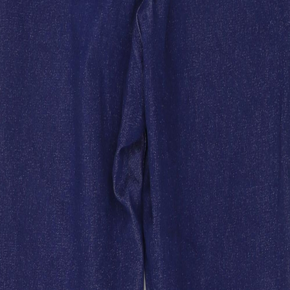 Topshop Womens Blue Denim Skinny Jeans Size 28 in L26 in