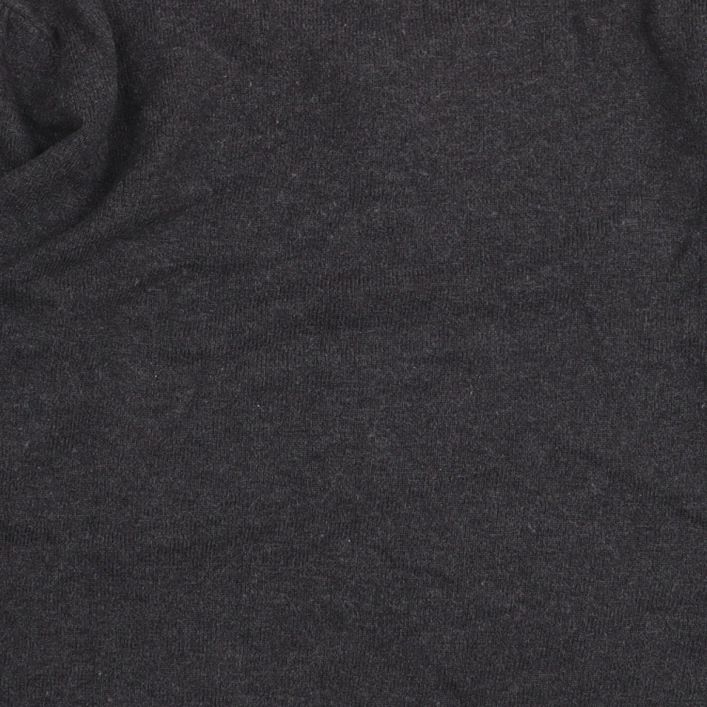 precise Womens Grey Basic T-Shirt Size S