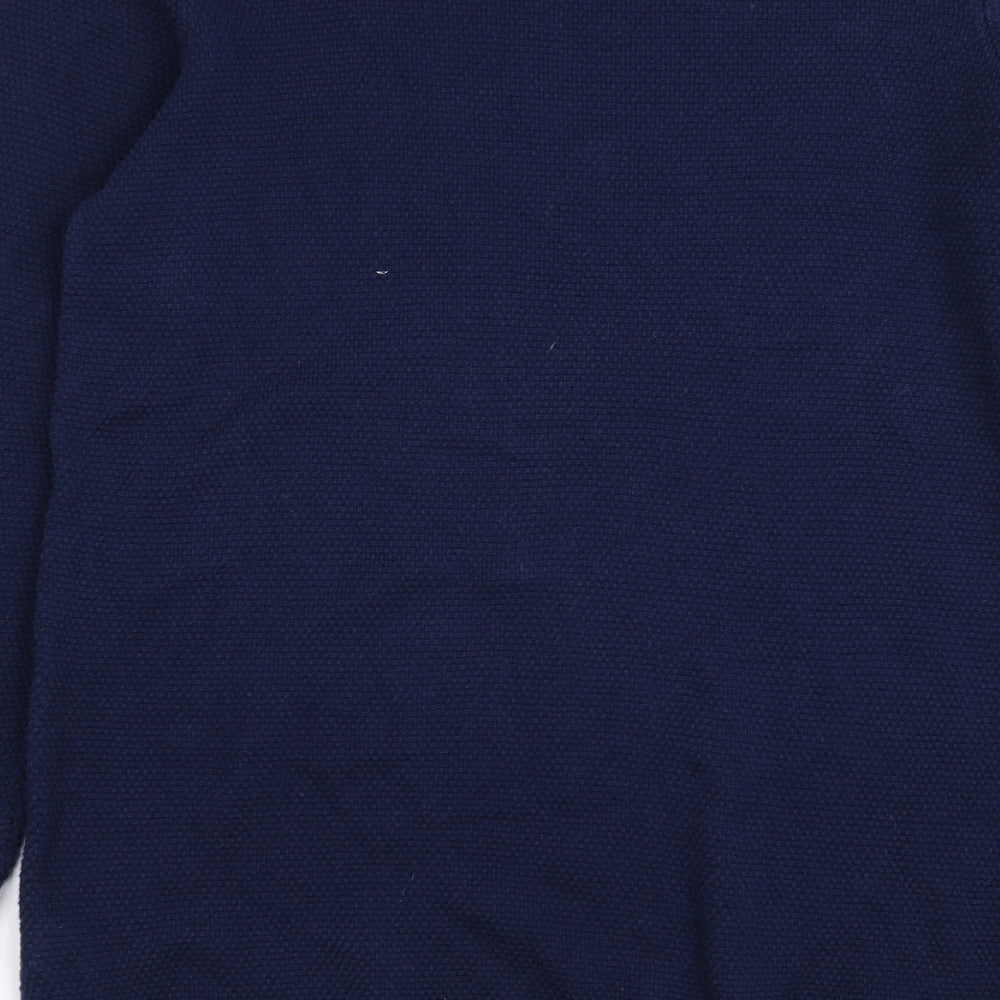 New Look Mens Blue Pullover Jumper Size M
