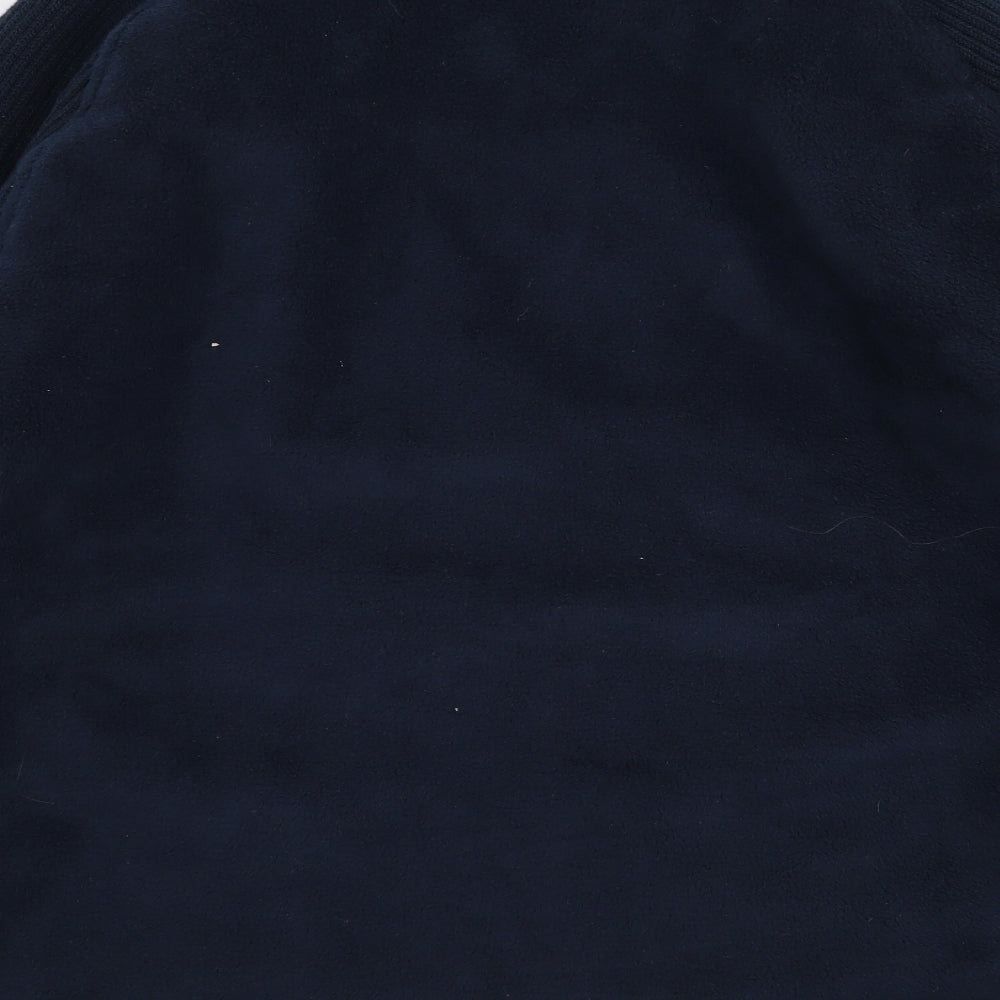 Tom Hagan Mens Blue Full Zip Jumper Size XL