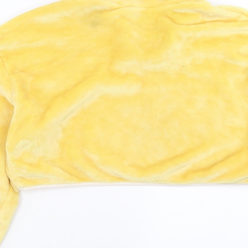 fanjoy.co Womens Yellow Pullover Jumper Size XL - Cropped