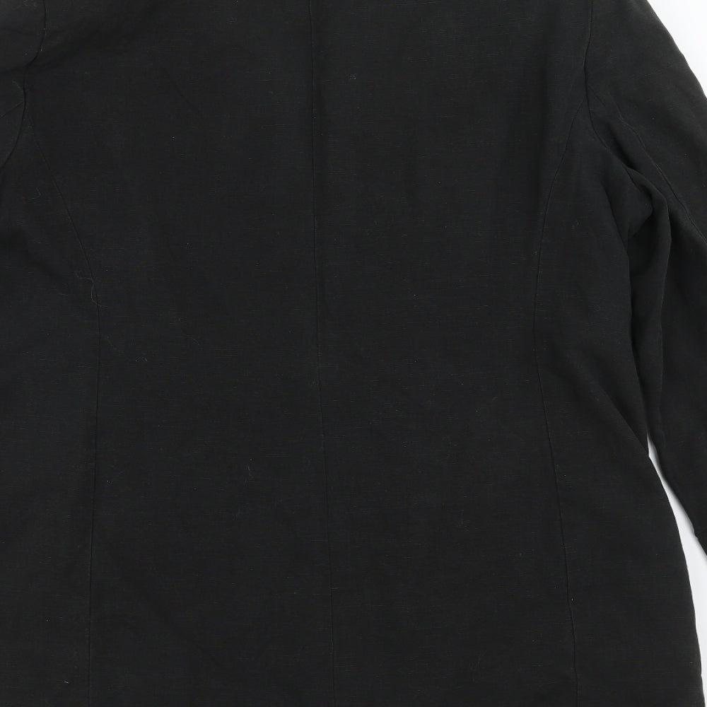 Preworn Womens Grey Jacket Size 18