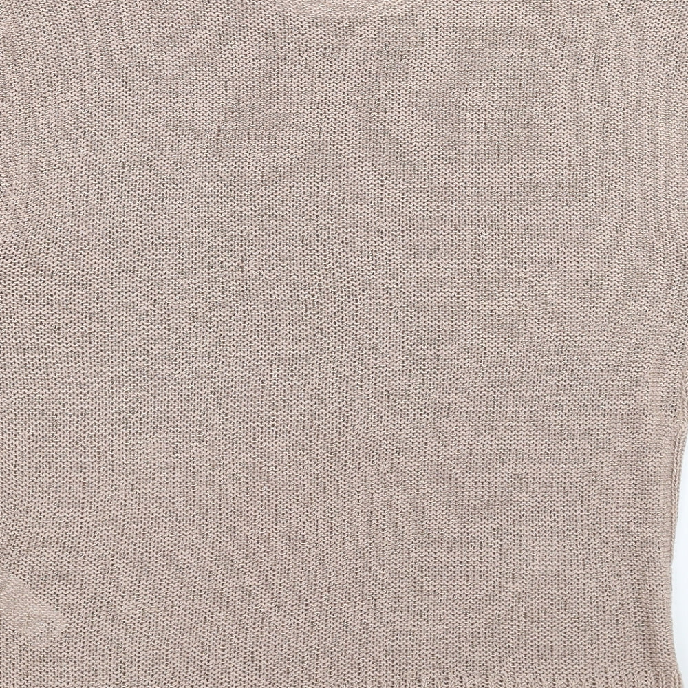 Fairway & Greene Womens Beige Knit Pullover Jumper Size 16