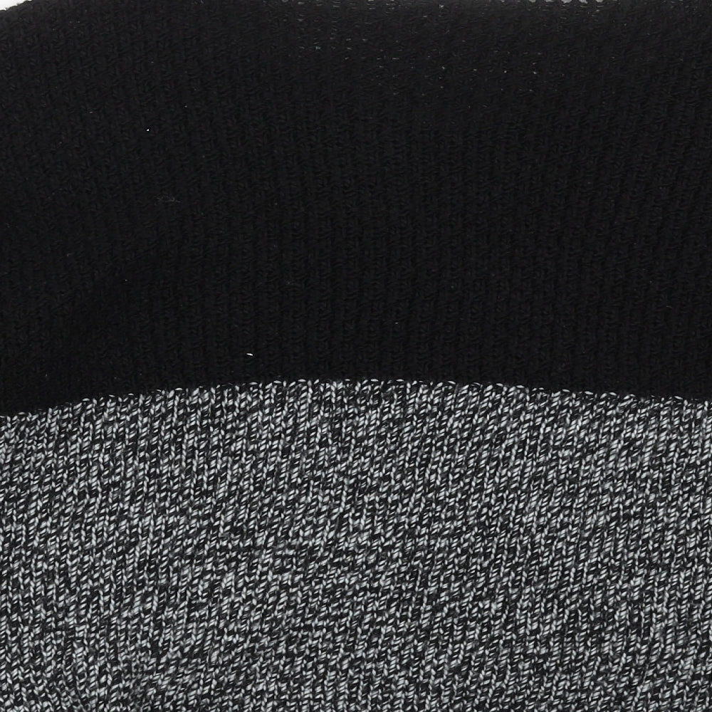 New Look Womens Black Knit Pullover Jumper Size 12