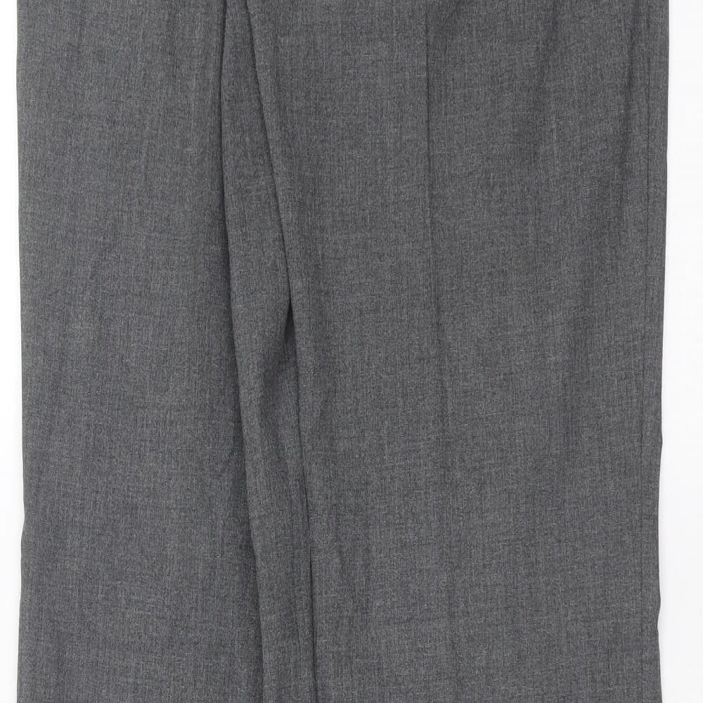 Preworn Womens Grey Trousers Size 32 in L32 in