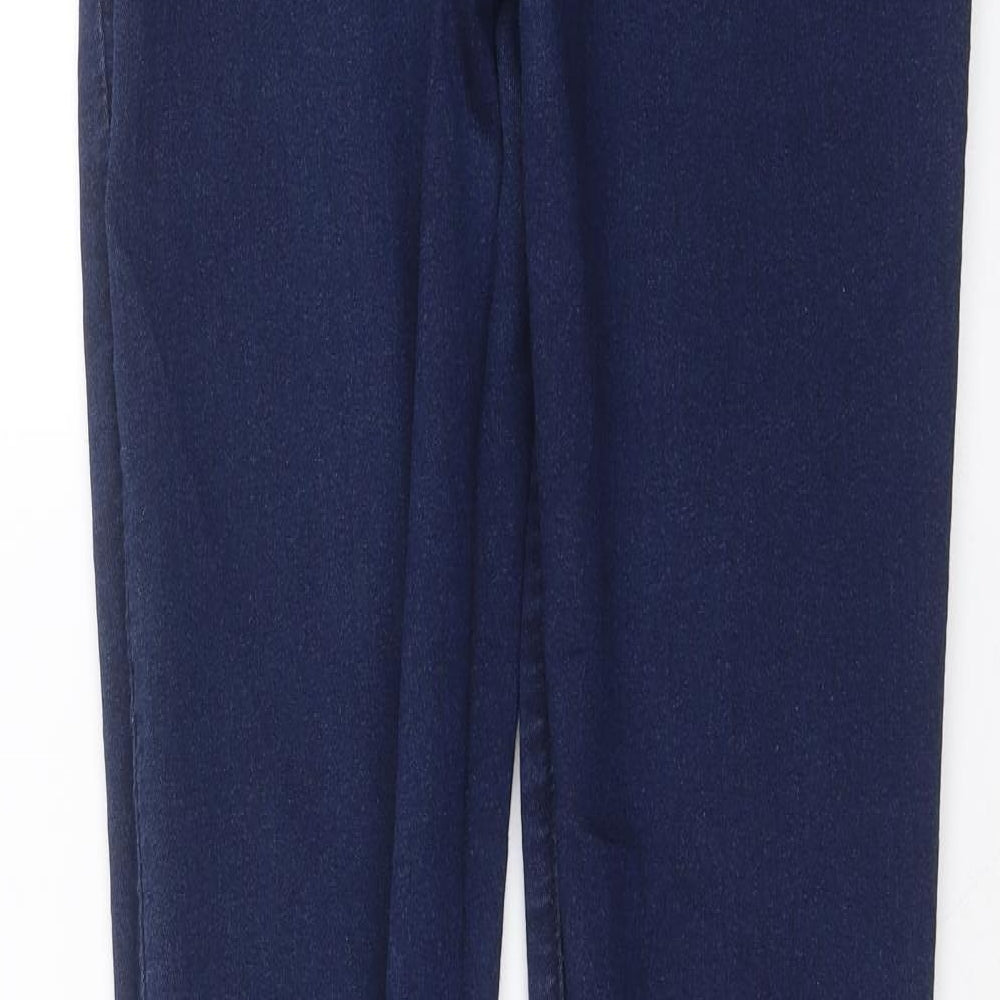 Waredenim Womens Blue Denim Jegging Jeans Size 14 L30 in