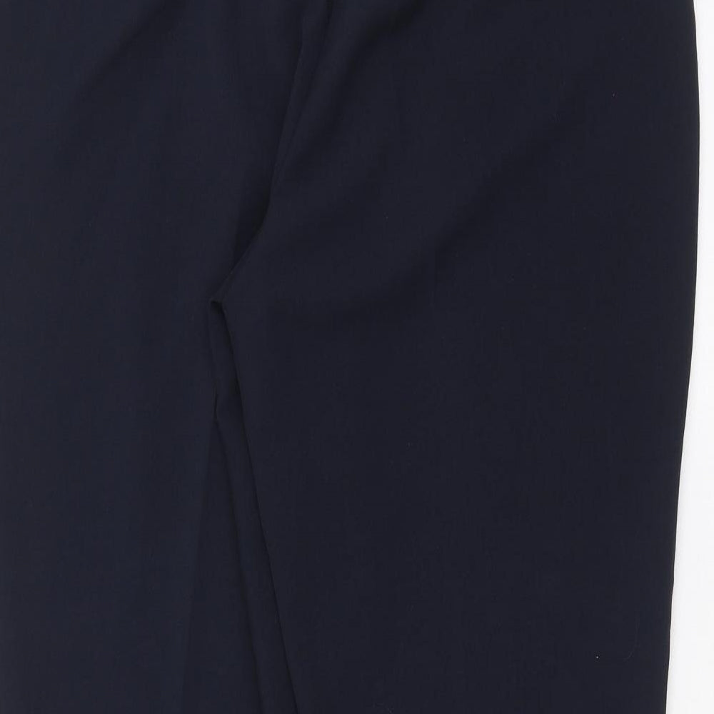 Classics Womens Blue Trousers Size 16 L25 in