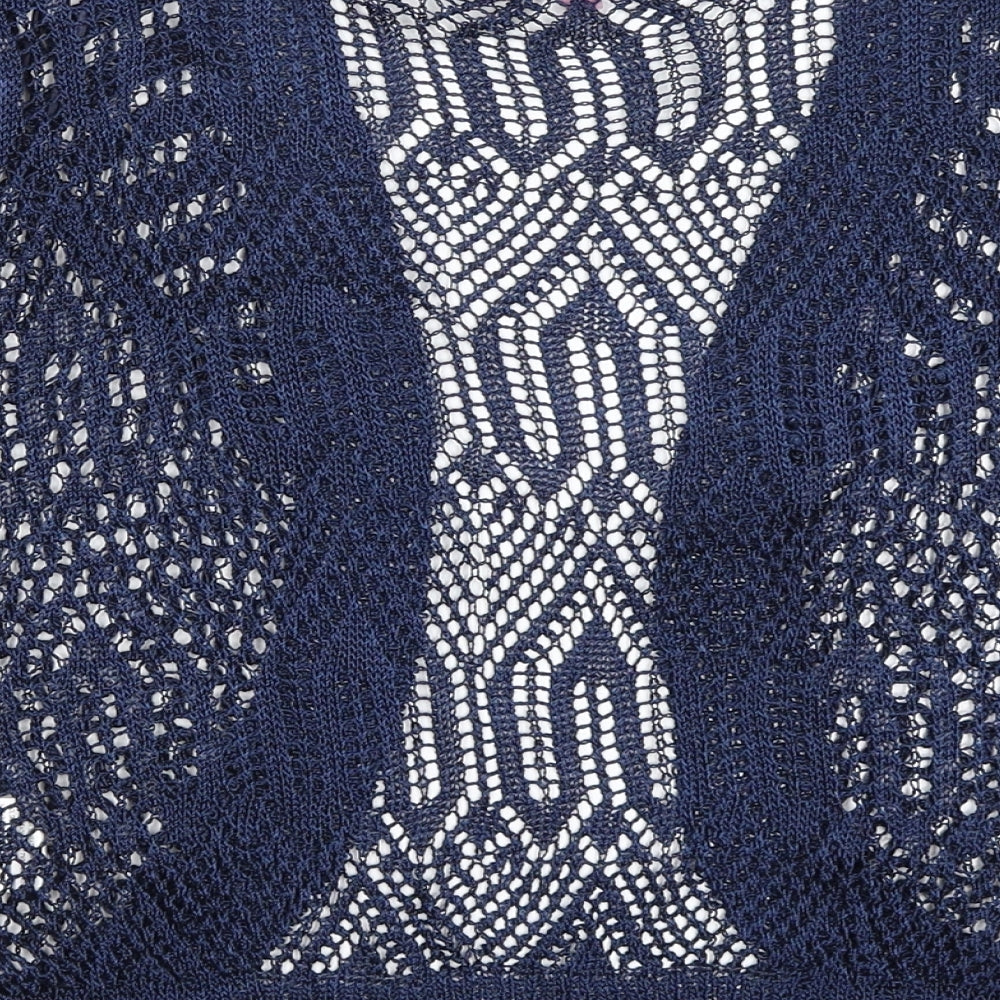 Sarah Hamilton Womens Blue Cardigan Jumper Size M