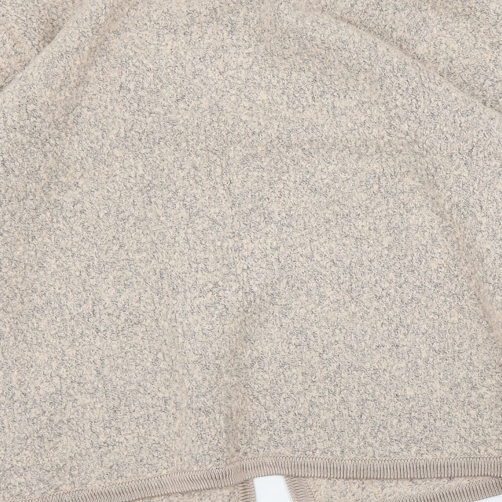 Amoretti Womens Beige Rayon Cardigan Jumper Size XL