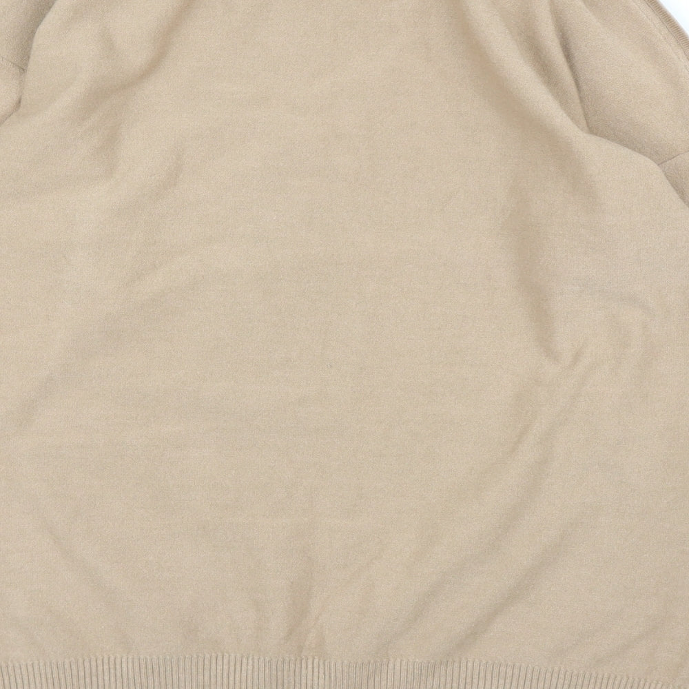 Dorothy Perkins Womens Beige Pullover Jumper Size 14