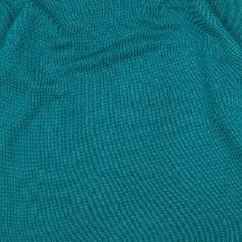 Beau Monde Womens Green Pullover Jumper Size M
