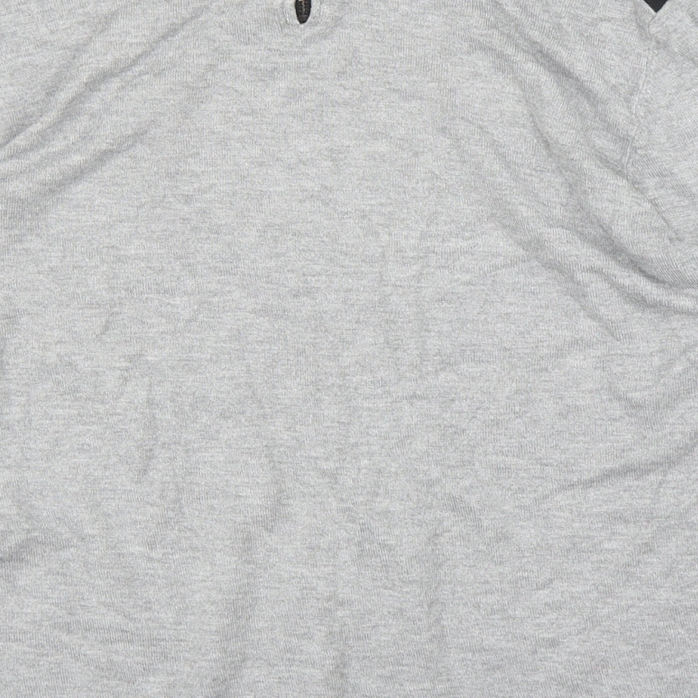 Papaya Womens Grey Basic Blouse Size 16