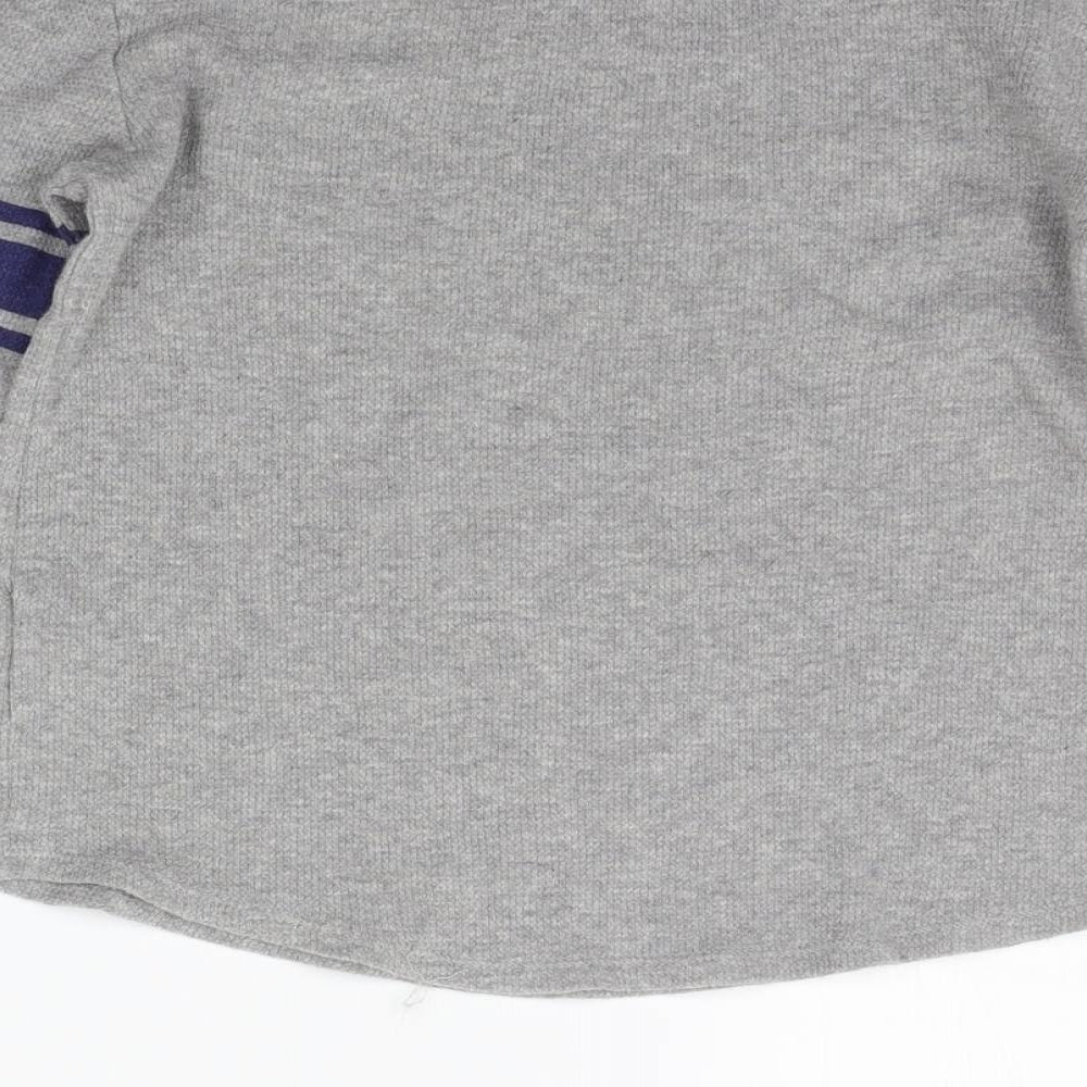 H&M Boys Grey Pullover Jumper Size 7-8 Years