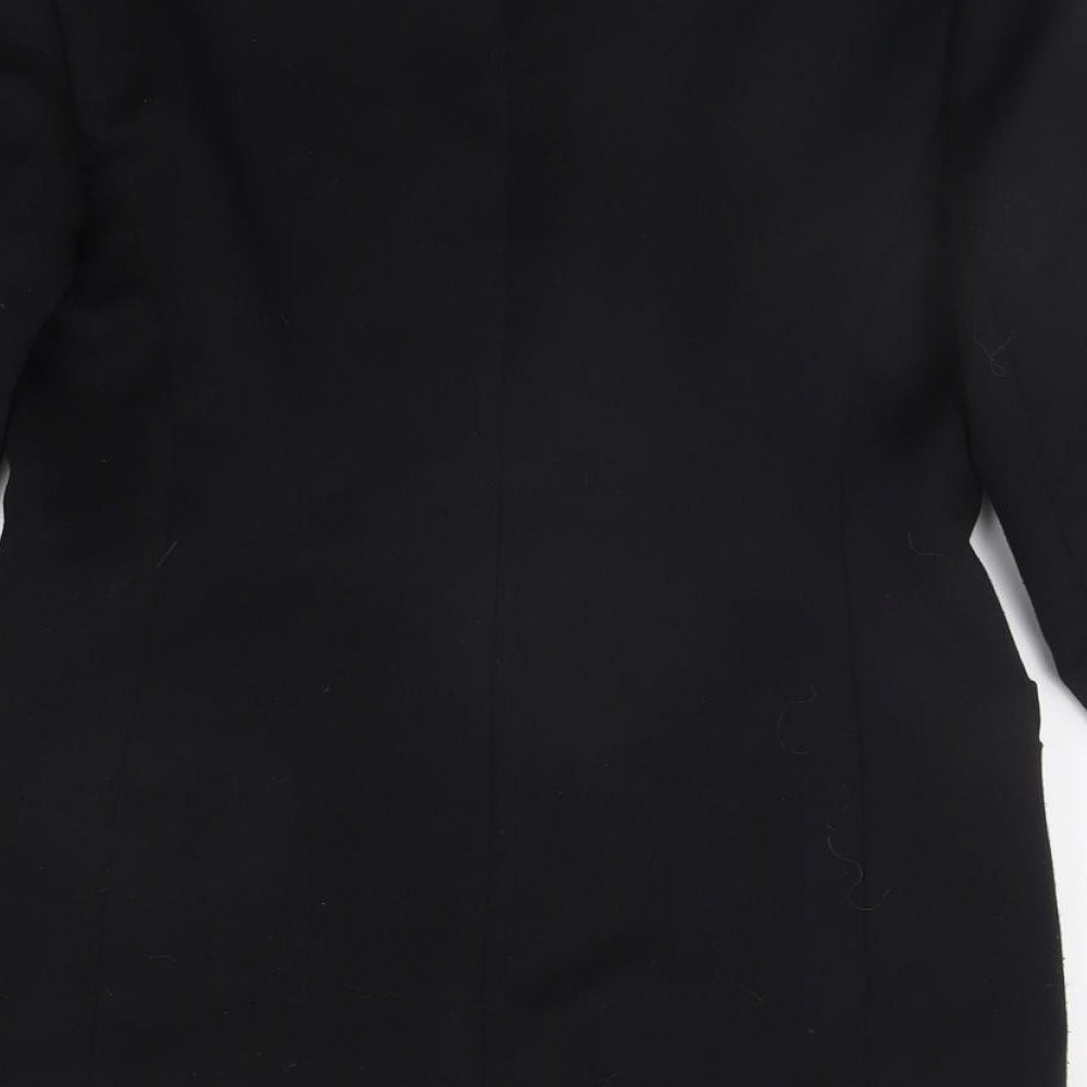 Hamells Womens Black Jacket Suit Jacket Size 10