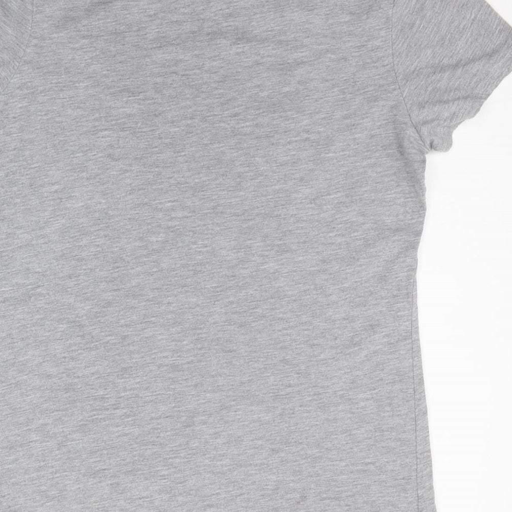 Peacocks Womens Grey Basic Polo Size 10